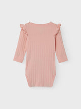 Body Slim a Maniche Lunghe Henny Junior con Volant