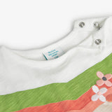 Maglietta jersey flame per bimba