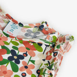 Maglietta jersey fiori per neonati