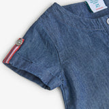 Blusa denim per bimba