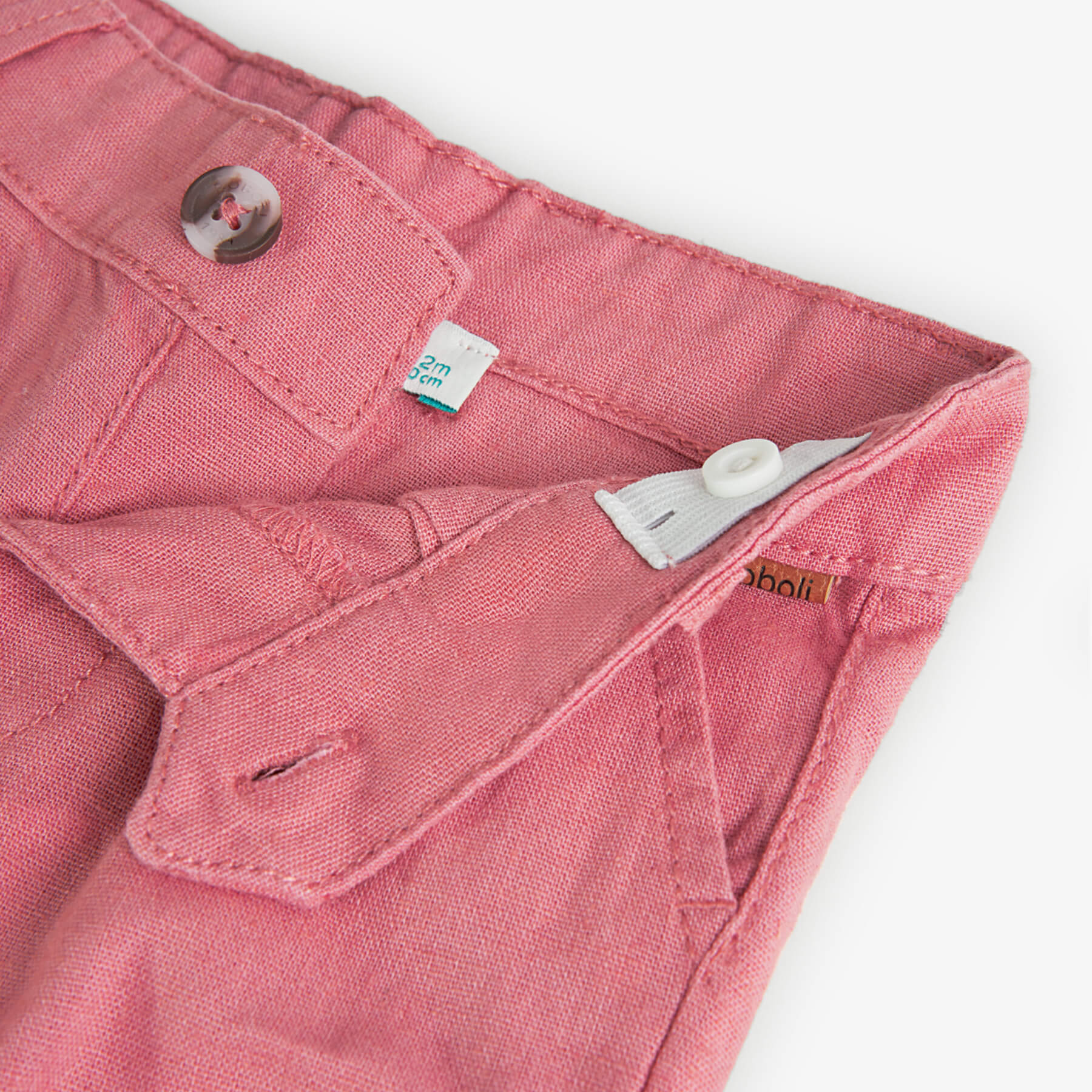 Bermuda lino per bimbo