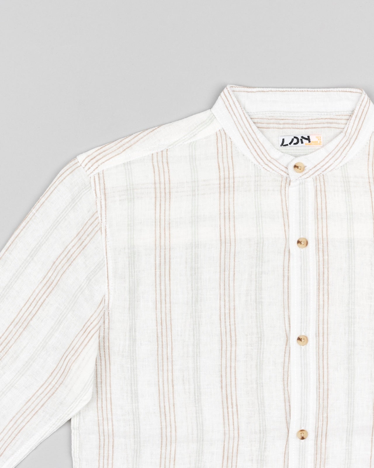 Camicia in lino per ragazzi