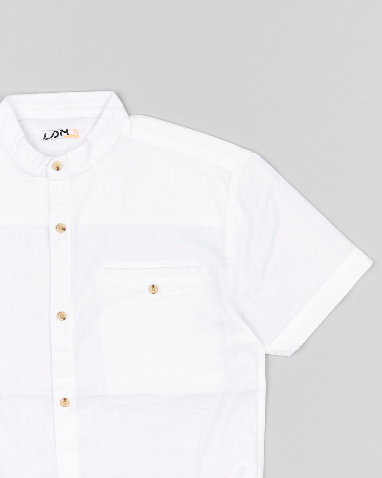 Camicia in lino per ragazzi