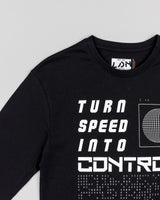 Maglia a maniche lunghe in jersey per ragazzi