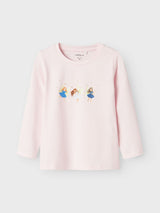 Top a Maniche Lunghe Lyse Junior con Dettaglio Glitter