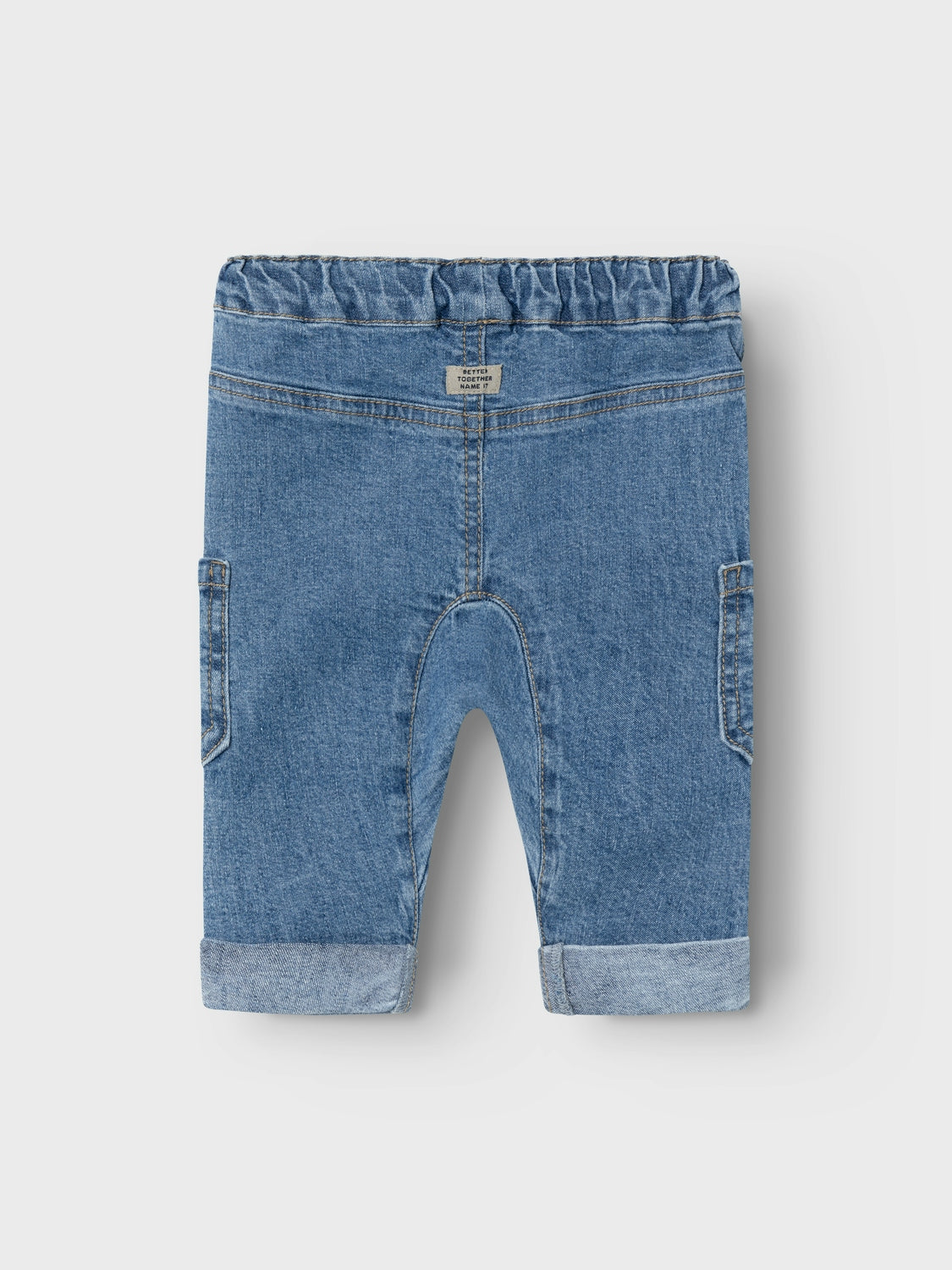 Jeans U-Shape Ben Junior con Vita Regolabile e Tasche Laterali