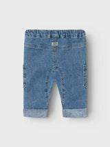 Jeans U-Shape Ben Junior con Vita Regolabile e Tasche Laterali