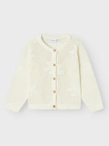 Cardigan in Maglia Hipearl Junior a Girocollo