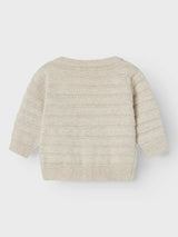 Cardigan in Maglia Detrane Junior a Girocollo