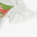 Maglietta jersey flame per bimba