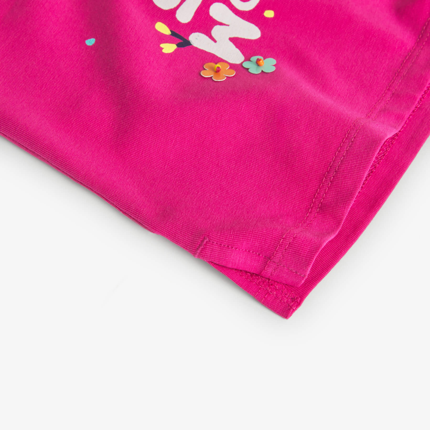 Maglietta jersey elastico per ragazza