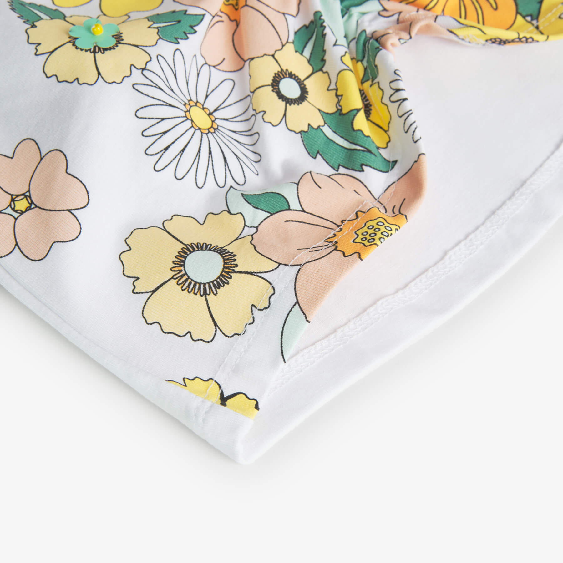 Maglietta jersey elastico per ragazza