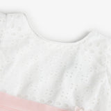 Vestito batista ricamato per neonati