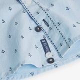 Camicia popelin stampato per neonati