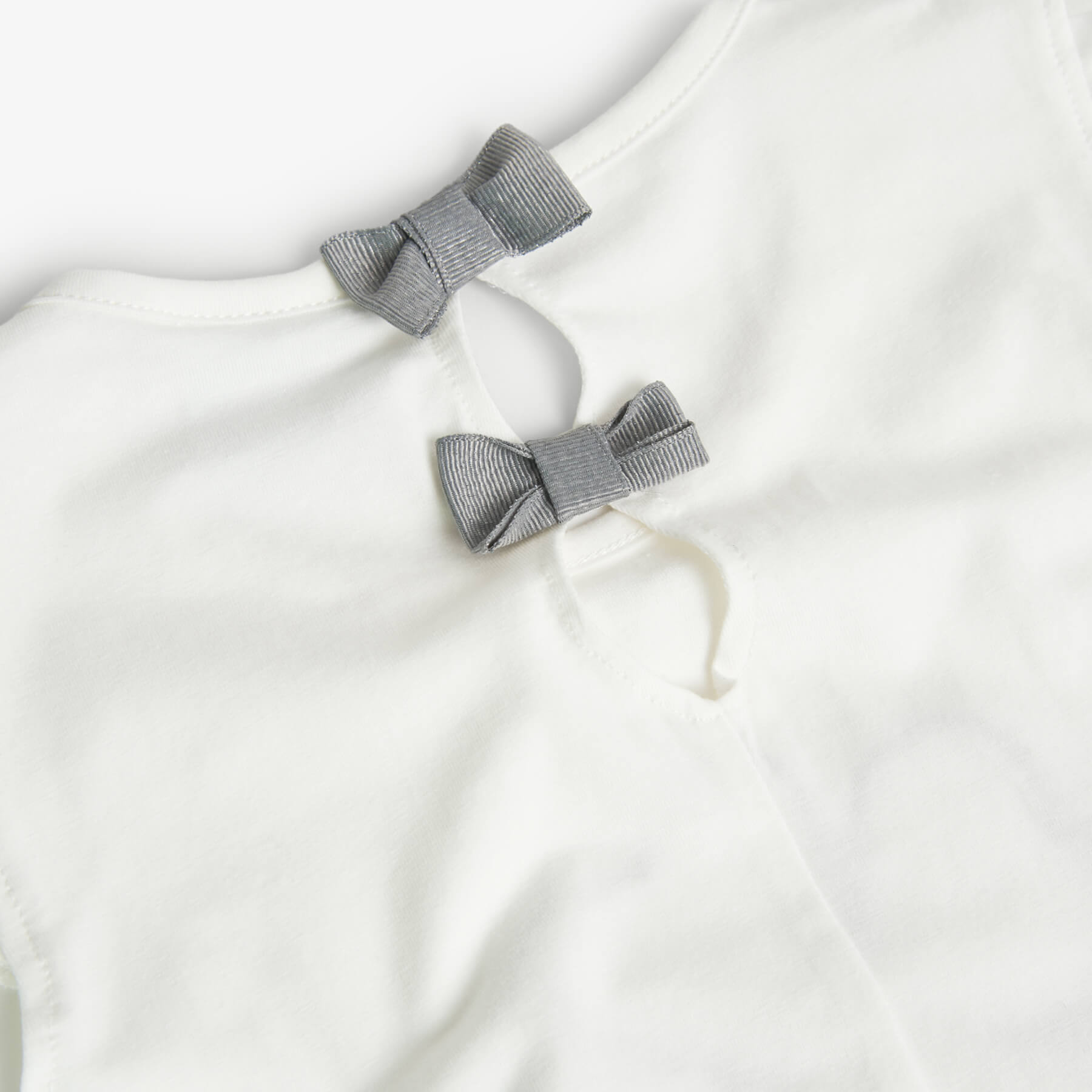 Maglietta jersey combinata per ragazza