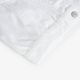 Giubbotto jeans elasticizzato per ragazza