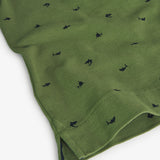 Polo piquet stampato per ragazzo