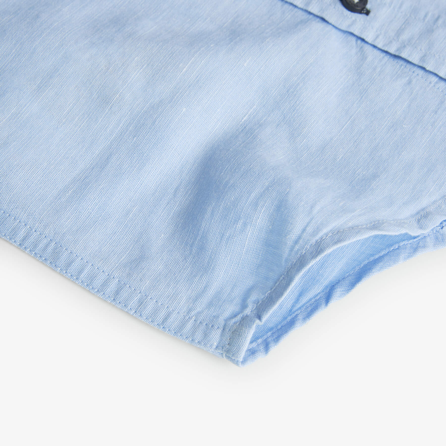 Camicia lino manica lunga per ragazzo