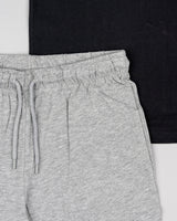 Completo T-shirt e pantaloni corti per ragazzi in cotone