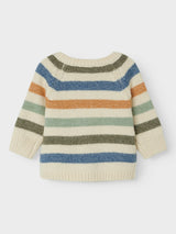 Cardigan in Maglia Osomme Junior con Orlo a Coste