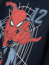 Top a Maniche Lunghe Spiderman Jaris Junior con Badge