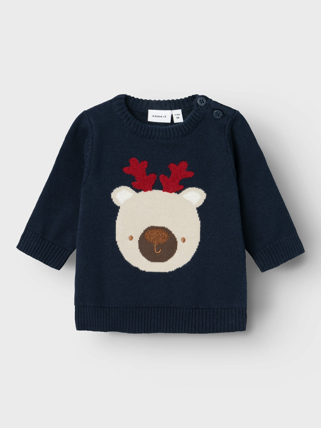 Cardigan in Maglia Rujul Junior con Dettaglio Ricamato