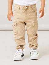 Pantaloni Cargo Ben Junior con Vita Regolabile