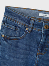 Jeans Straight Ryan Junior con Vita Regolabile