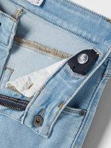 Jeans Ampi Bella Junior con Vita Regolabile e Badge