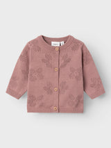 Cardigan in Maglia Hiclaudia Junior Regular Fit a Girocollo