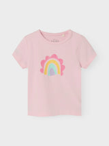 Top Boxy a Maniche Corte Vubie Junior con Stampa