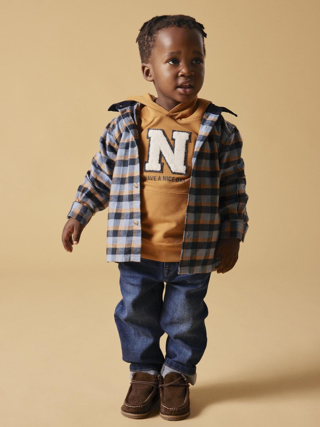 Felpa Konrad Junior con Tasca Frontale e Ricamo 3D