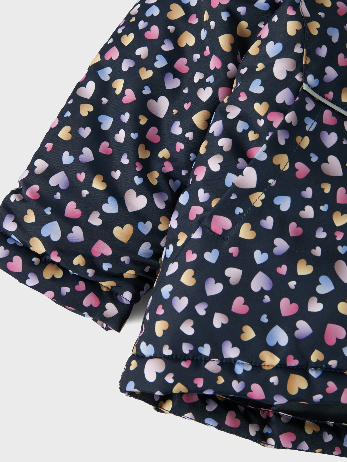 Giacca Maxi Pearl Junior con Cappuccio Staccabile