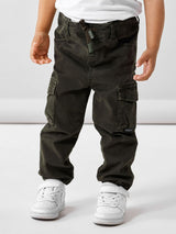 Pantaloni Cargo Ben Junior con Vita Regolabile