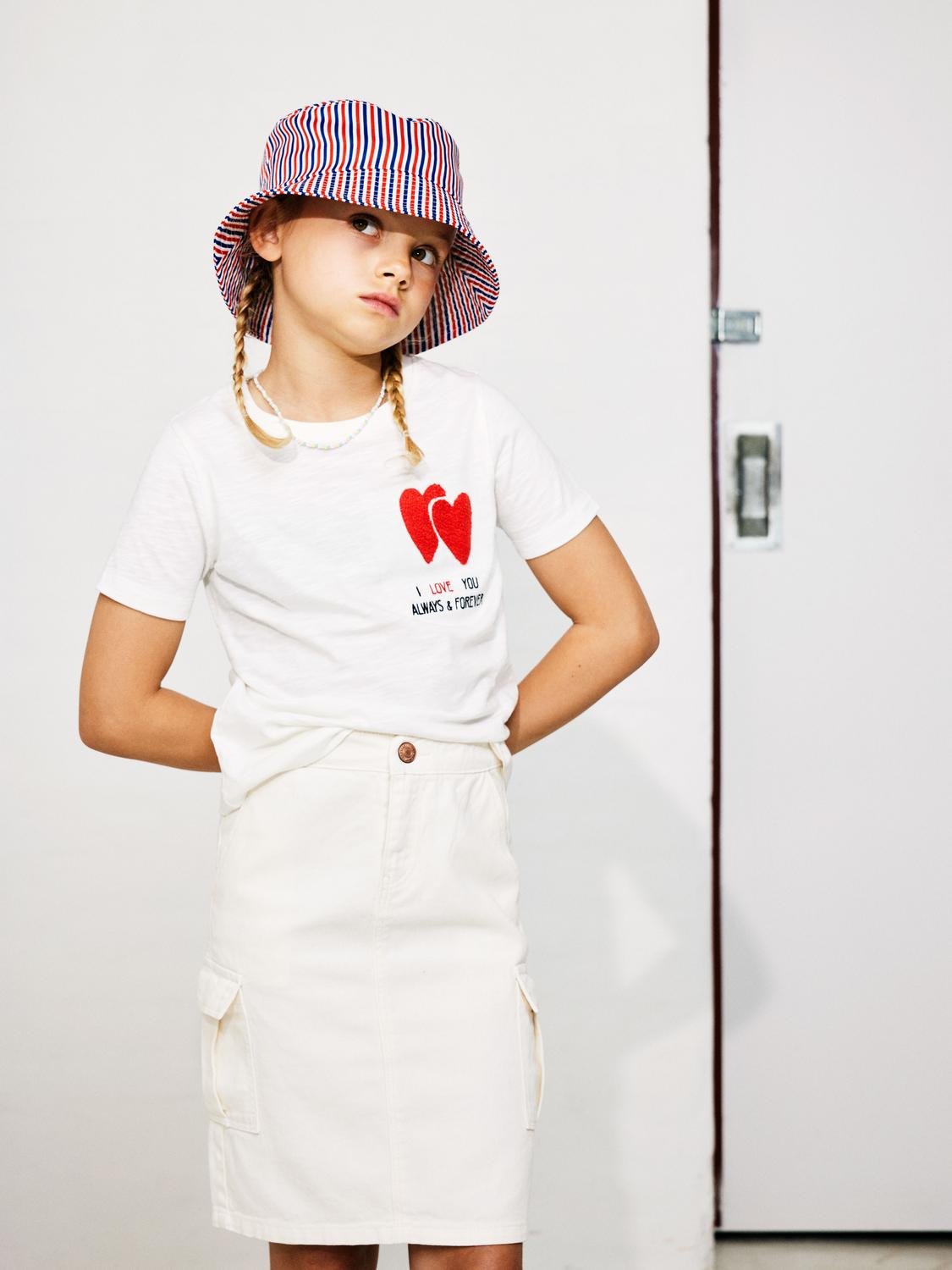 Gonna Midi Rory Junior con Spacco Posteriore