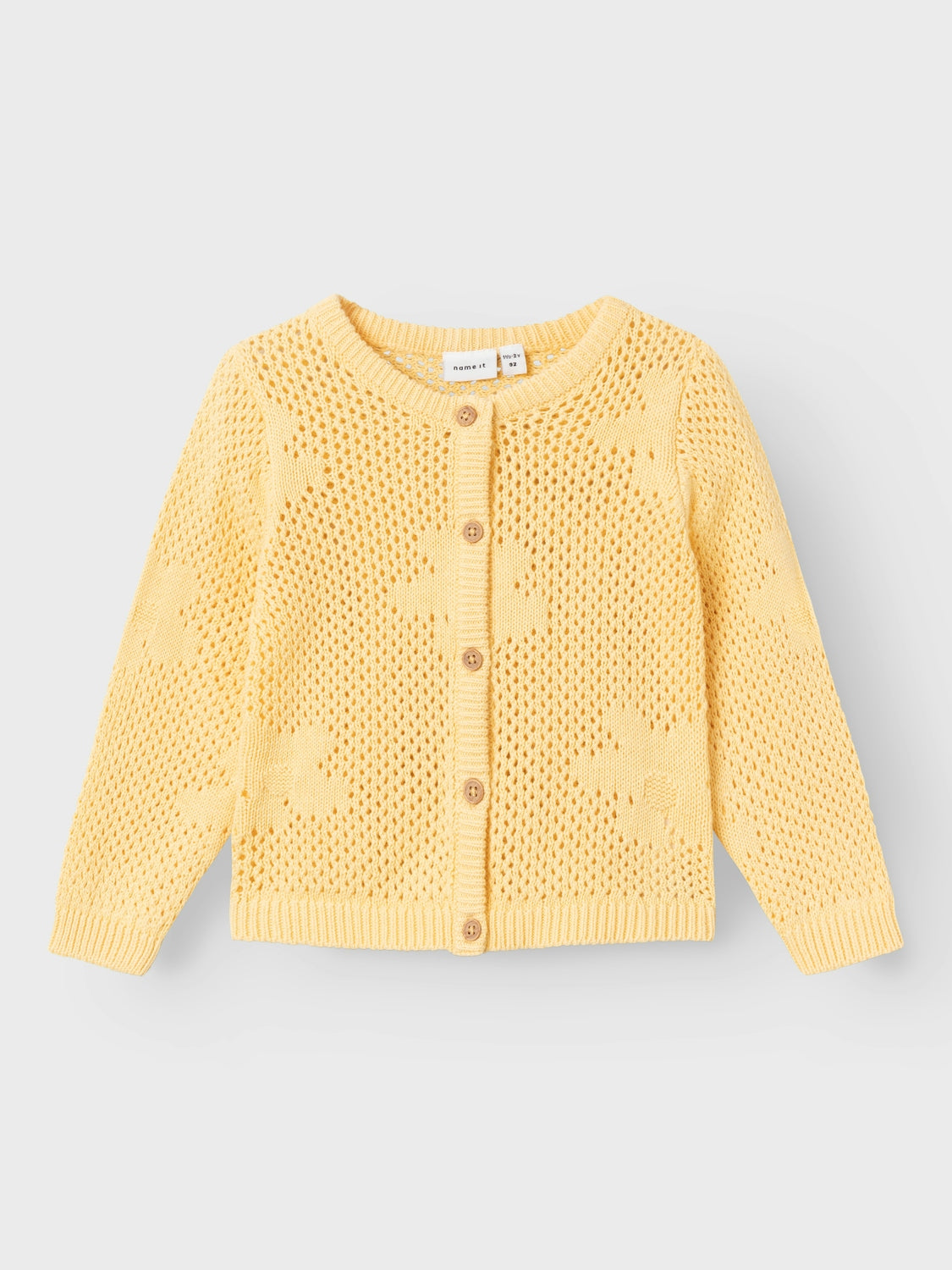 Cardigan in Maglia Hipearl Junior a Girocollo