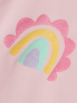 Top Boxy a Maniche Corte Vubie Junior con Stampa