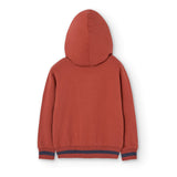 Giacca felpata tinto per ragazzo