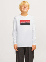 T-shirt a Maniche Lunghe con Stampa Nolan Junior