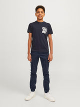 Pantaloni Cargo Slim Fit Flake Paul Navy Junior