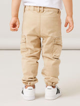 Pantaloni Cargo Ben Junior con Vita Regolabile