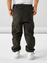 Pantaloni Cargo Ben Junior con Vita Regolabile