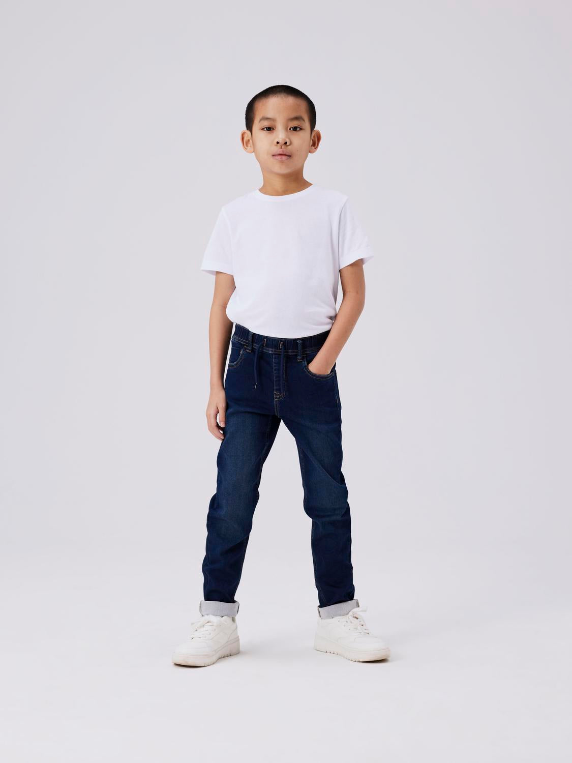 Jeans Slim Ryan Junior con Vita Regolabile