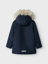 Parka Lungo Millo Junior con Cappuccio Staccabile