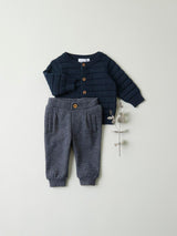 Cardigan in Maglia Detrane Junior a Girocollo