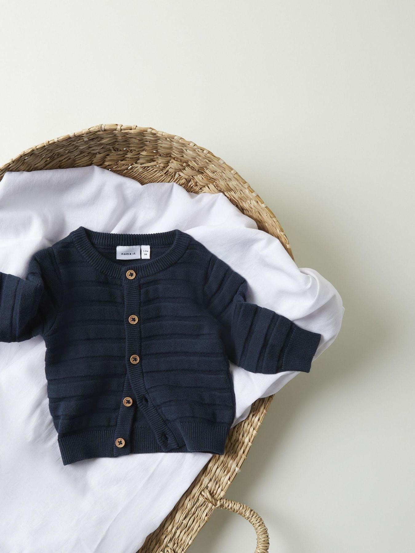 Cardigan in Maglia Detrane Junior a Girocollo