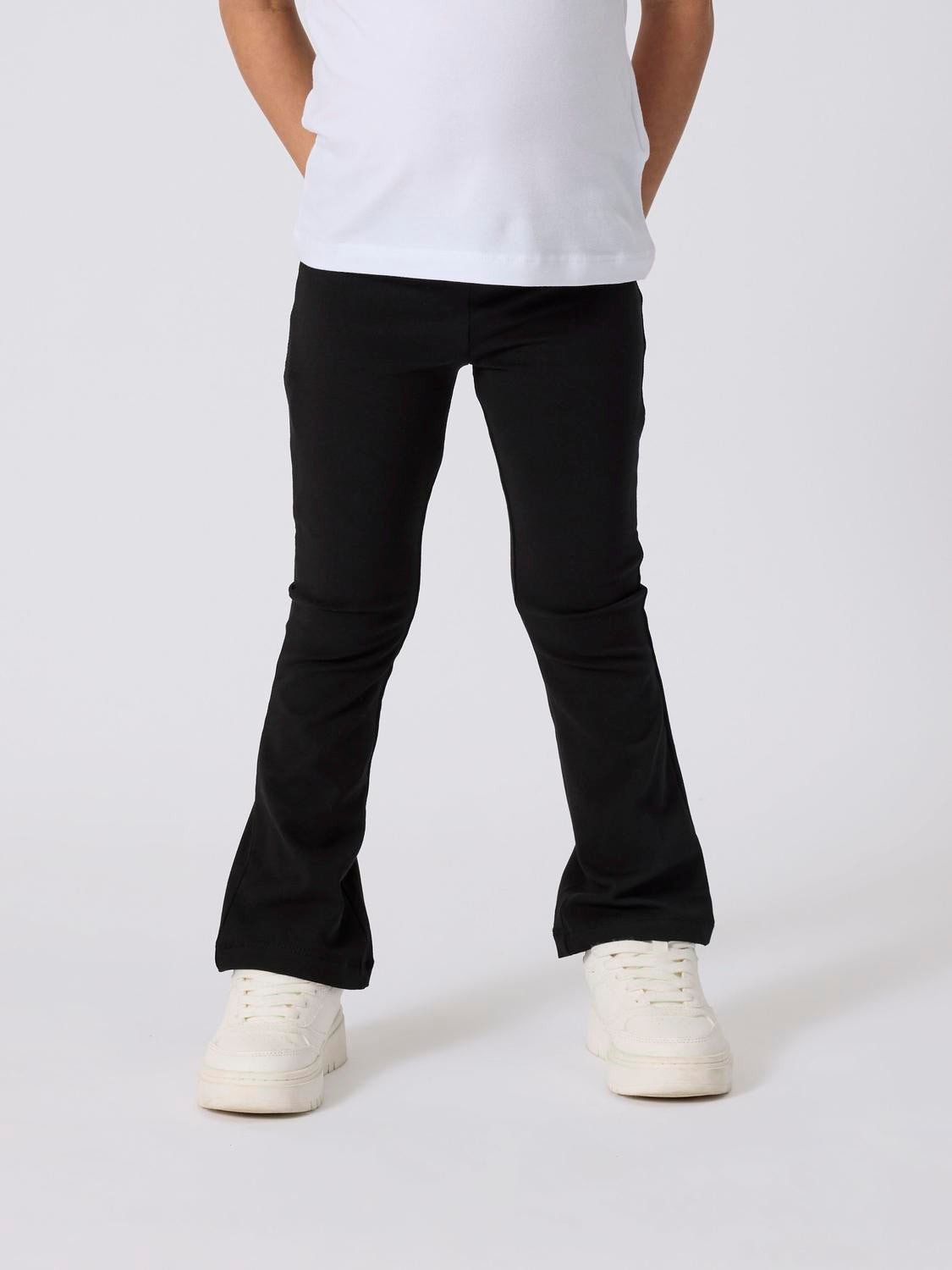 Pantaloni Bootcut Helena Junior con Fascia in Vita