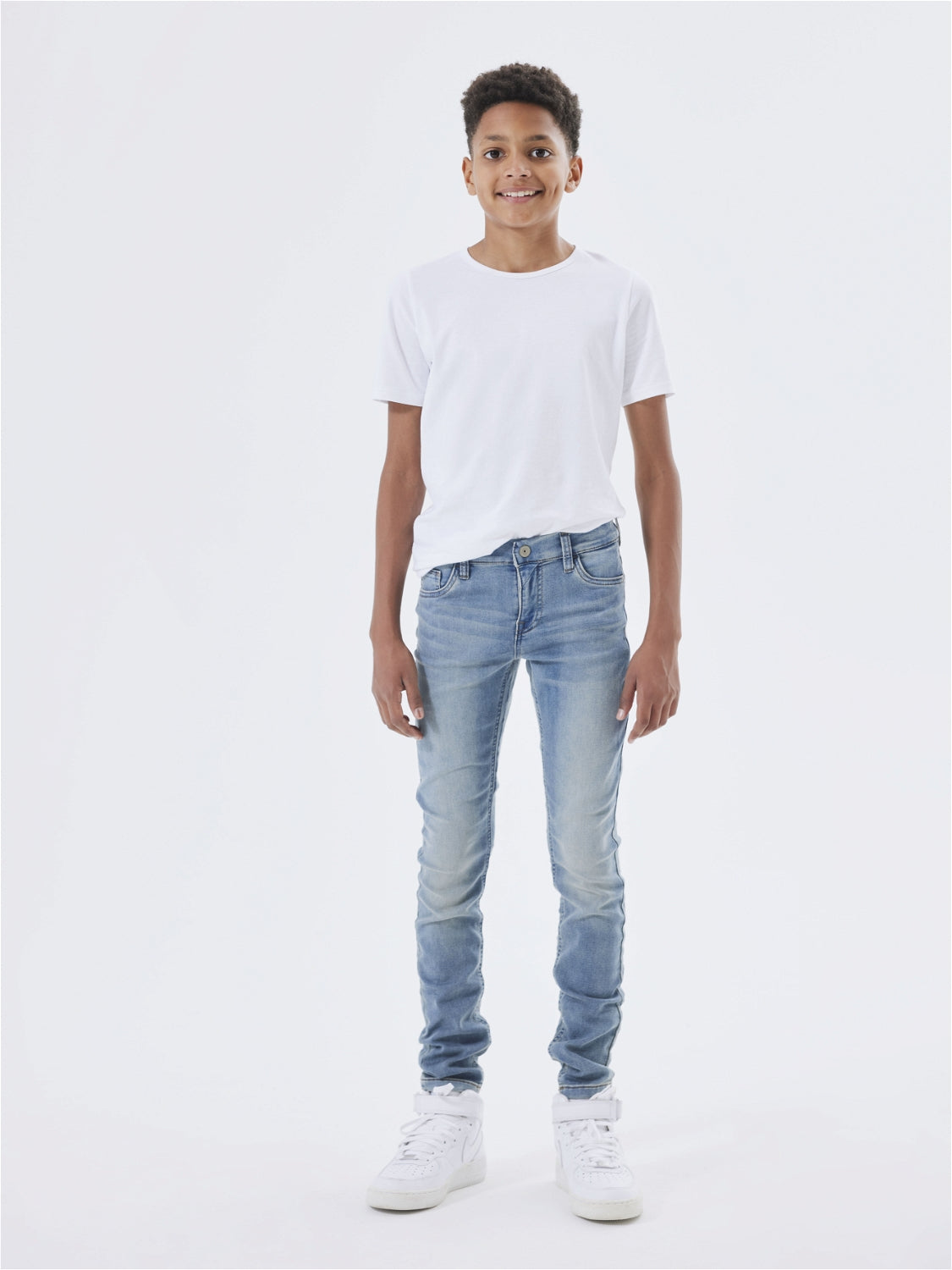 Jeans Slim Theo Junior con Vita Regolabile
