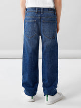 Jeans Straight Ryan Junior con Vita Regolabile