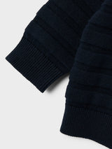 Cardigan in Maglia Detrane Junior a Girocollo